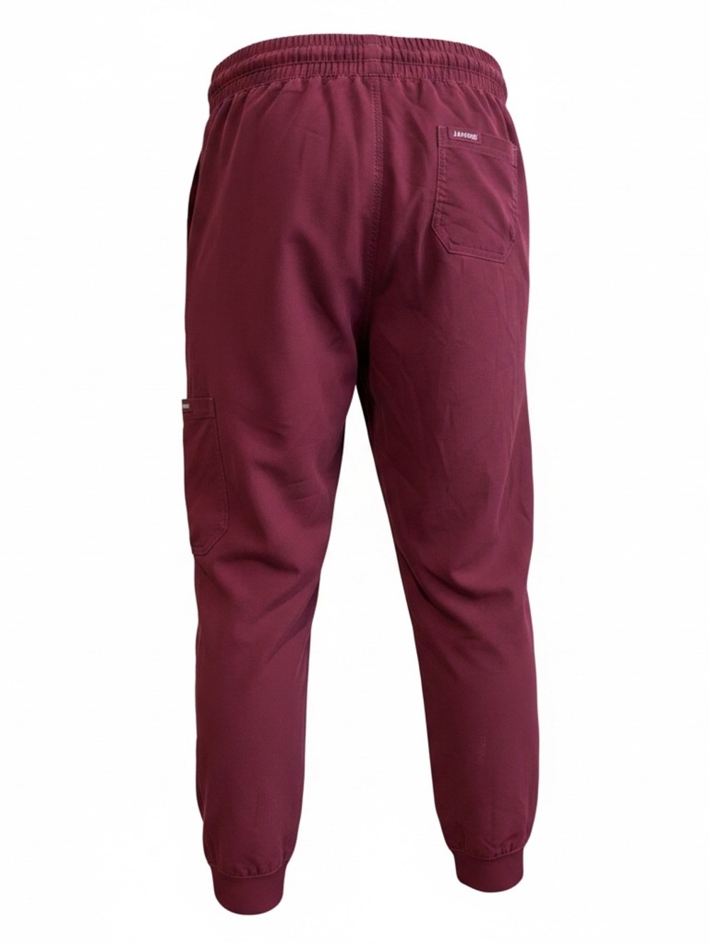 Jaanuu Women’s Scrub Jogger Pants – Burgundy/Wine Color. 26-05-04 - Picture 2 of 8